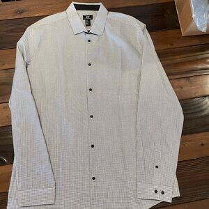 NWOT H&M Black and White Dress Shirt